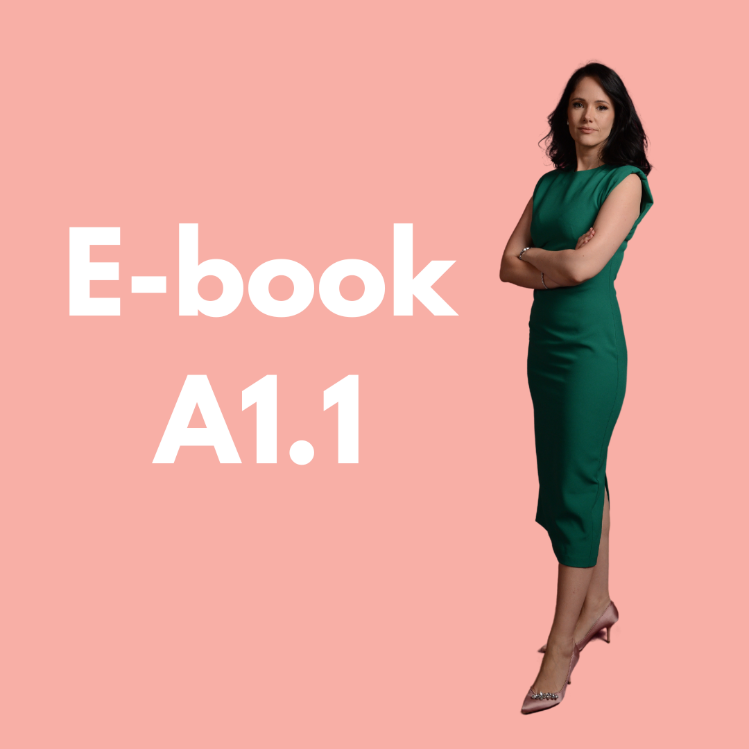 Engleski E-book A1.1 (25 eur)